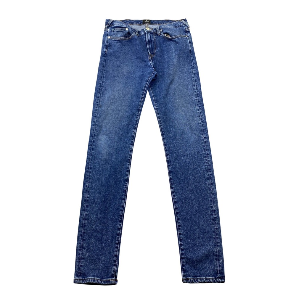 PS Paul Smith Mens Slim‎ Fit Jeans Medium Wash Blue Denim Sz 30 Fits 29" Grunge